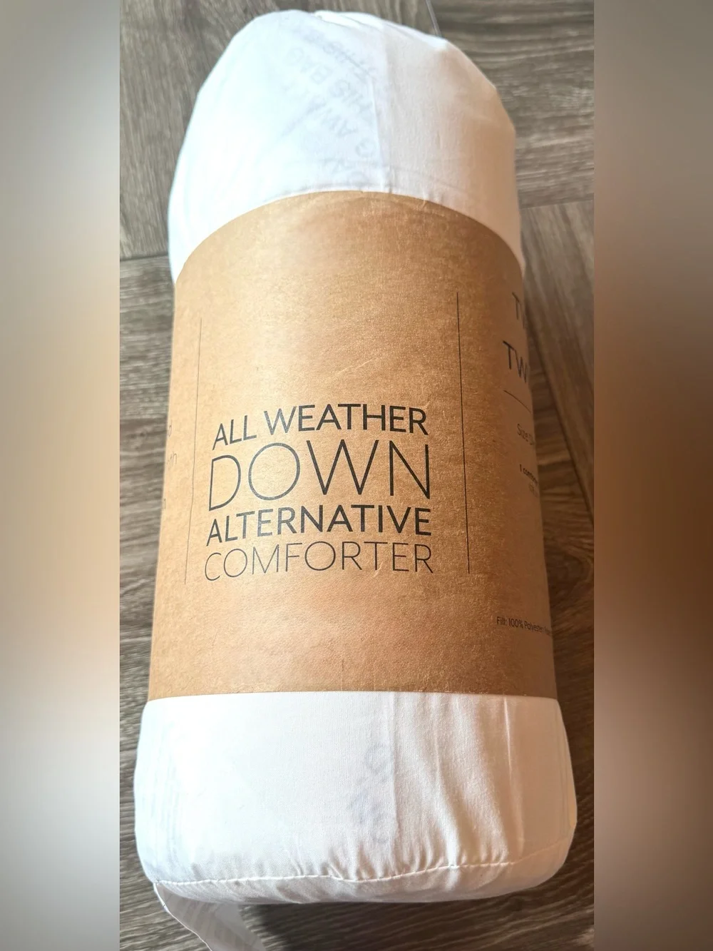 All Weather Down Alternative Comforter - White